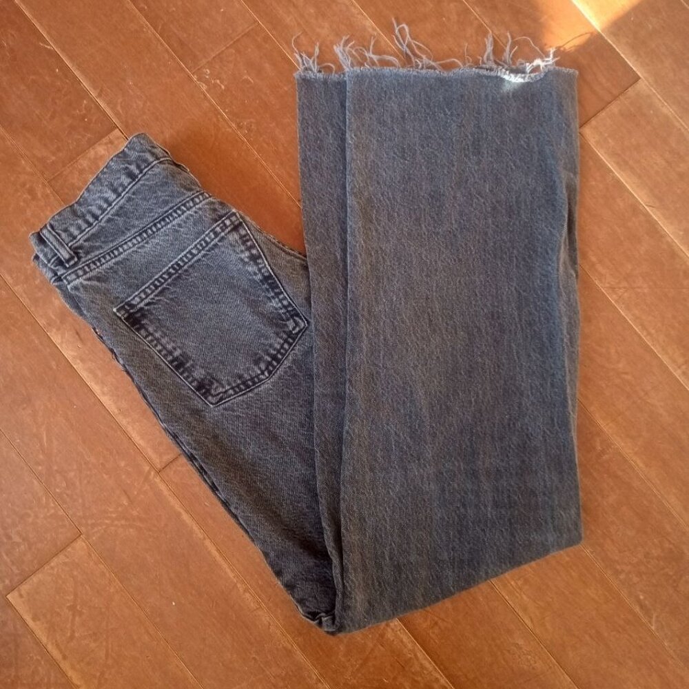 Zara Wide Leg Jeans: 90's Full Length (26x33)